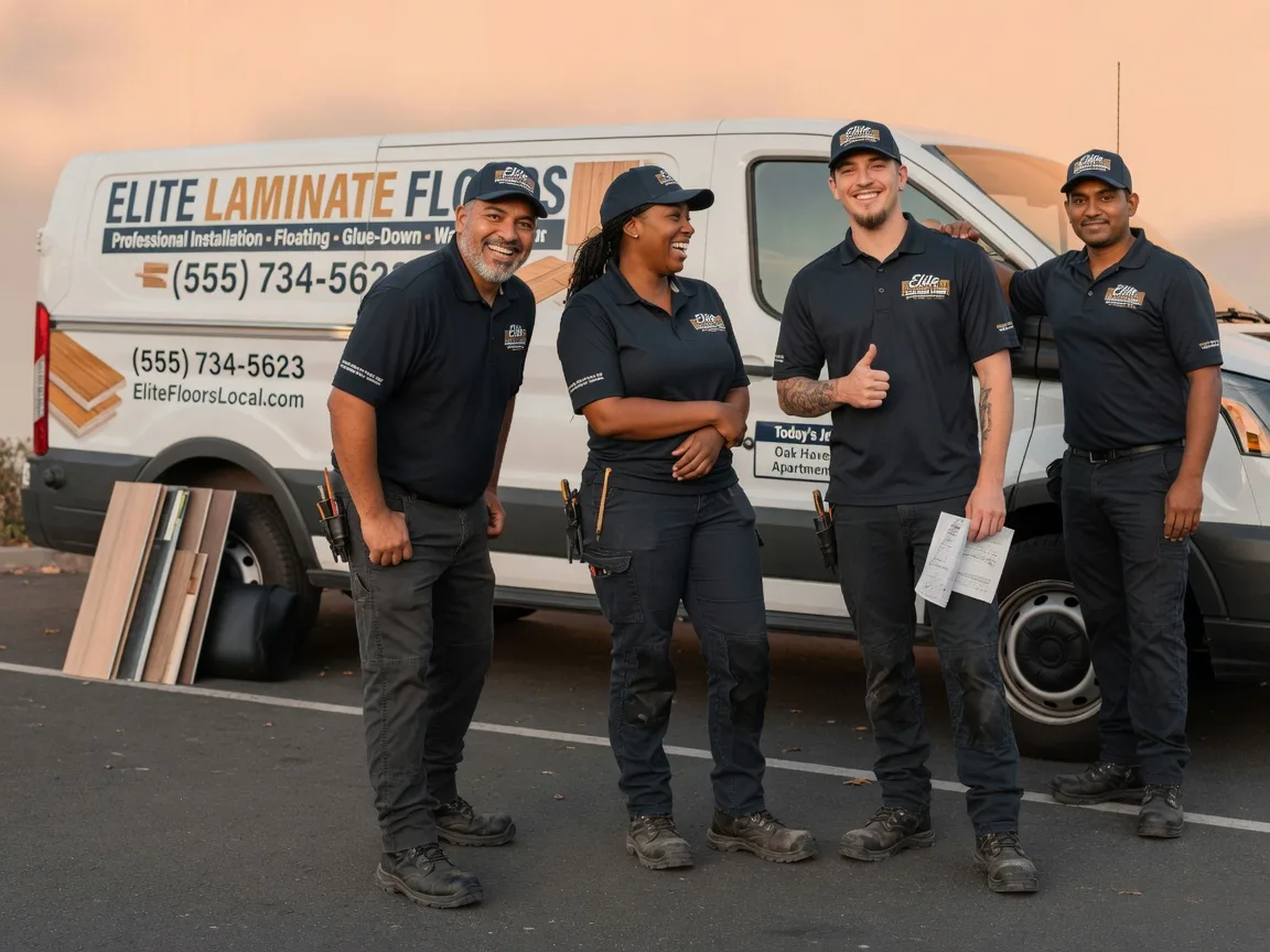 Laminate flooring installation company in Lore City, OH